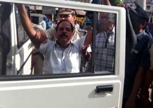 BJP workers detained