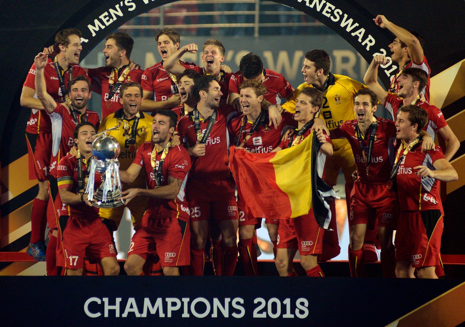 Champions 2018 It's written in the stars, World Champions Belgium say after victory