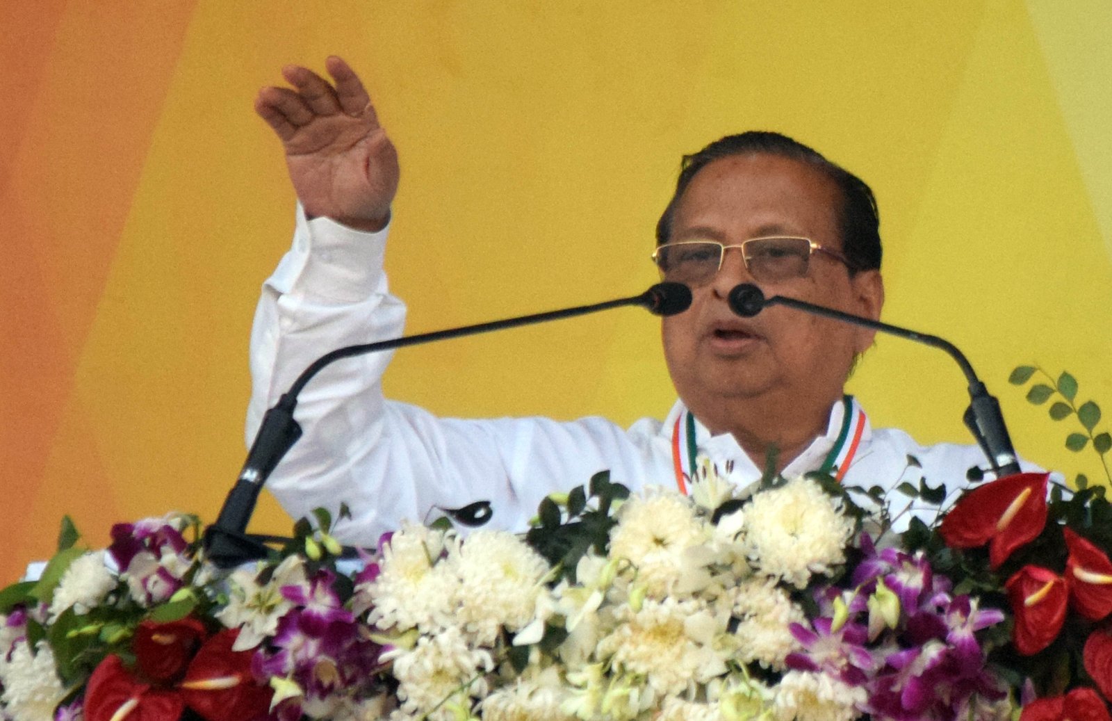 Niranjan Patnaik Central leaders thronging poll-bound Odisha