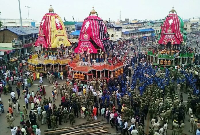 Stage set for annual Rath Yatra in Odisha