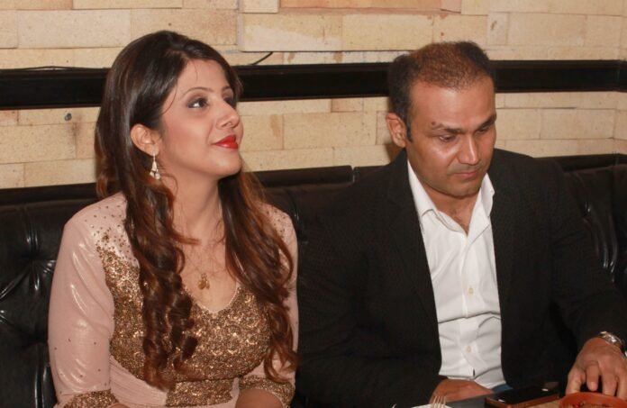 Sehwag's wife files cheating case against biz partners