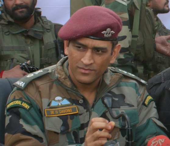 MS Dhoni. (File Photo: IANS) Dhoni fulfils promise, begins training with Parachute Regiment