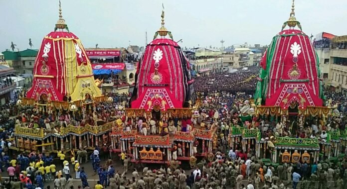 Lakhs throng Puri to witness annual Rath Yatra