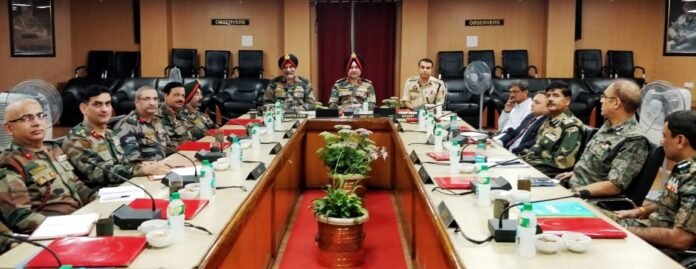 J&K: Army Commander Northern Command chairs high-level core group meet