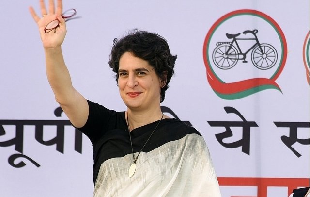 Priyanka Gandhi. (File Photo: IANS) Congress flays Centre over GDP, jobs; says economy punctured