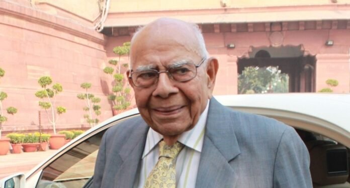 Jethmalani, a fierce opponent in court but friend outside