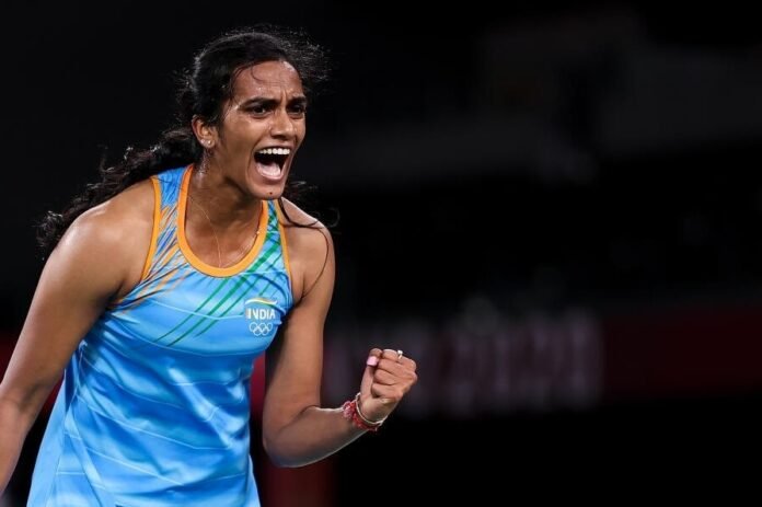 Indian shuttler PV Sindhu won the women's singles bronze medal at the Tokyo Olympics