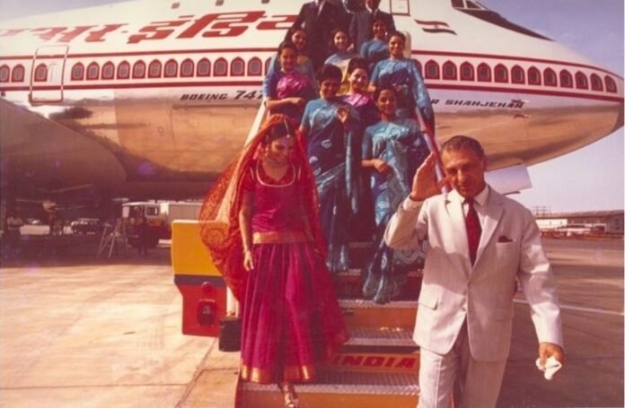 Tata Group wins the bid for Air India: Ratan Tata shares an old picture of J.R.D. Tata getting down from an Air India aircraft