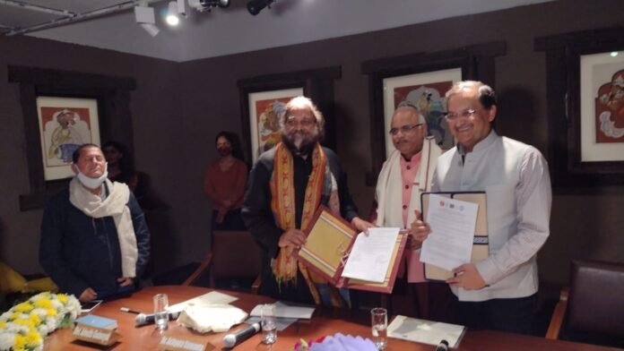 KISS & KIIT Inks MoU with National Gallery of Modern Art