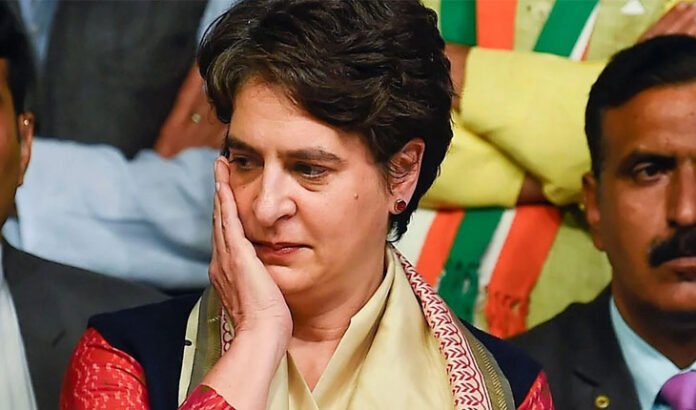 priyanka-gandhi reacts on assembly-election-results-of-five-states