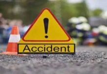 Woman Dies In An Road Accident Near Gangapada, Bhubaneswar Woman Dies In An Road Accident Near Gangapada, Bhubaneswar