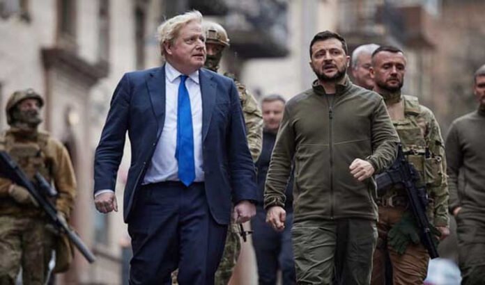 british-pm boris-johnsons surprise-visit to ukraine