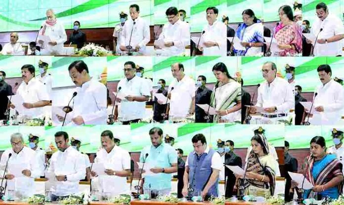 Naveen's New Team: 13 Cabinet Ministers And 8 Ministers Of State (Independent) Took Oath