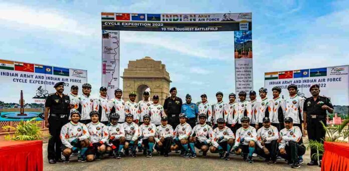Delhi To Drass Cycling Expedition Commemorating 75 Yrs. Of India's Independence
