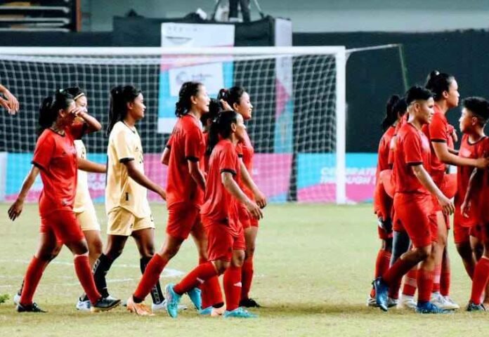 National Games football: Odisha Lost To Manipur