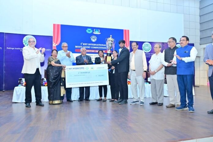 NALSAR Wins 1st KIIT International Moot Court Competition, 2025