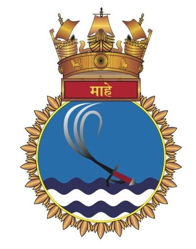 MAHE Indian Navy Unveils Crest of Mahe