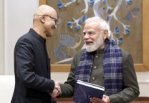 Prime Minister Welcomes Microsoft’s Largest-Ever Investment in Asia, Positions India as Global AI Hub for India’s AI first future. Prime Minister Welcomes Microsoft’s Largest-Ever Investment in Asia, Positions India as Global AI Hub