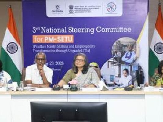 Andhra Pradesh Emerges as Pioneer of Industry-Led ITI Transformation; ArcelorMittal Nippon Steel India Secures Approval Andhra Pradesh Emerges as Pioneer of Industry-Led ITI Transformation; ArcelorMittal Nippon Steel India Secures Approval